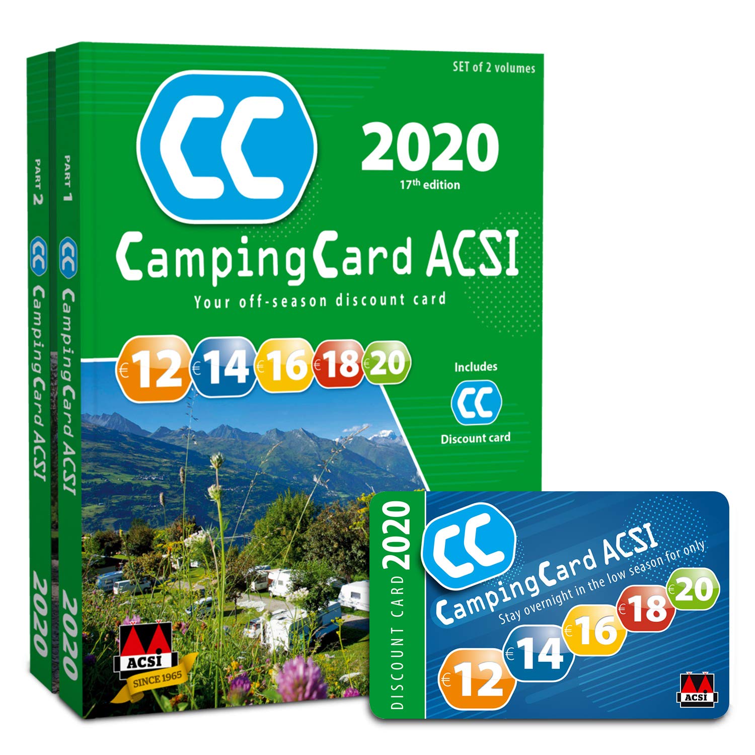 CampingCard ACSI 2020 - English edition Books