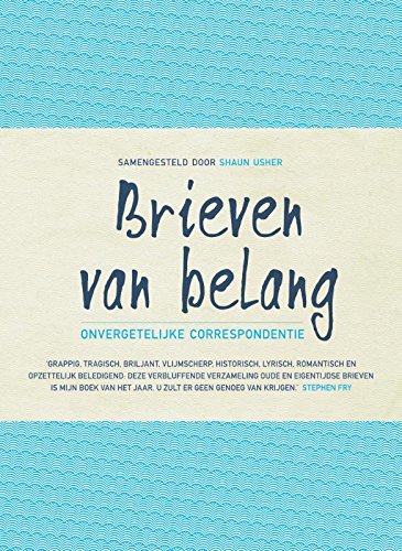 Brieven van belang: onvergetelijke correspondentie book