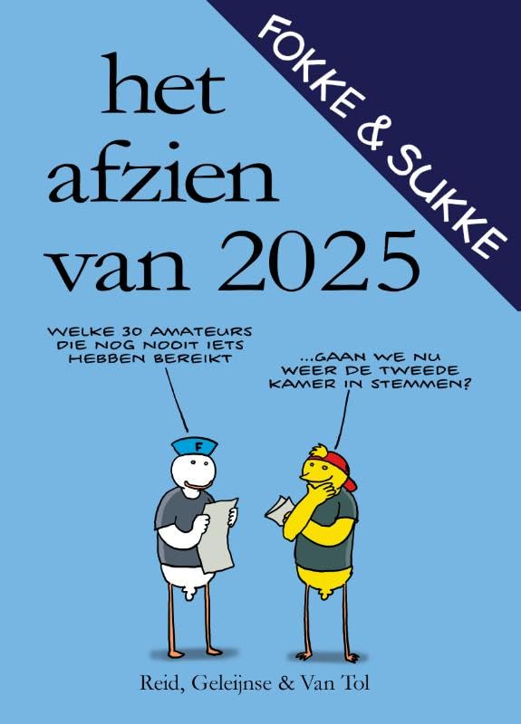 Het afzien van 2025 (Fokke & Sukke) Cartoons