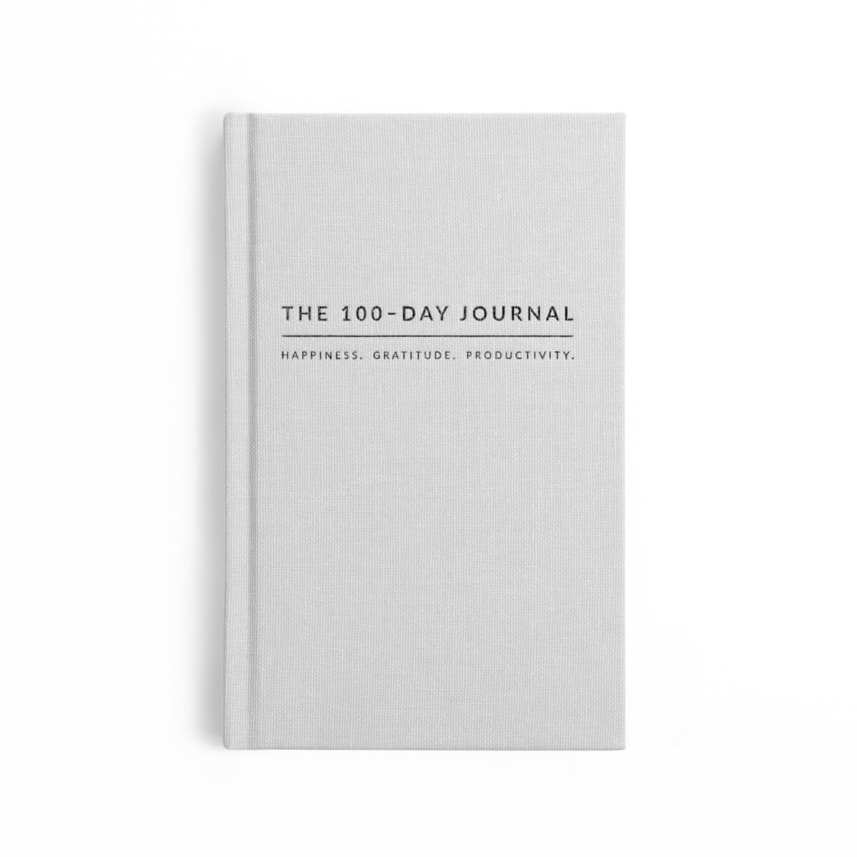 The 100 day journal: happiness, gratitude, productivity book