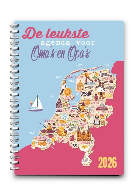 De leukste agenda voor oma's en opa's 2026 Books