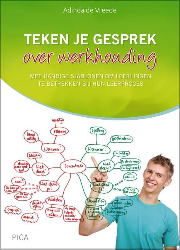 Teken je gesprek over werkhouding: met handige sjablonen om leerlingen te betrekken bij hun leerproces book