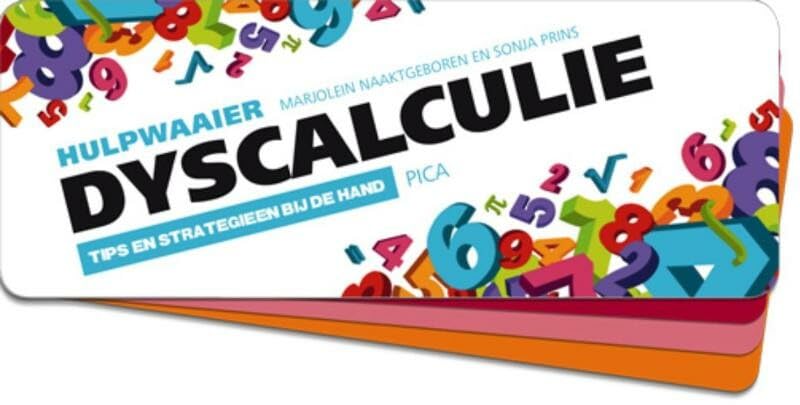 Hulpwaaier Dyscalculie: tips en strategieën bij de hand book