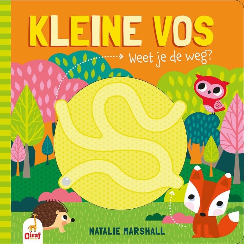 Kleine Vos, weet je de weg?: een doolhovenboek book