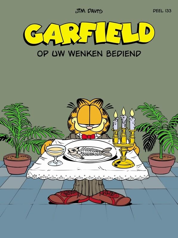Garfield Strip 133 Op uw wenken bediend book
