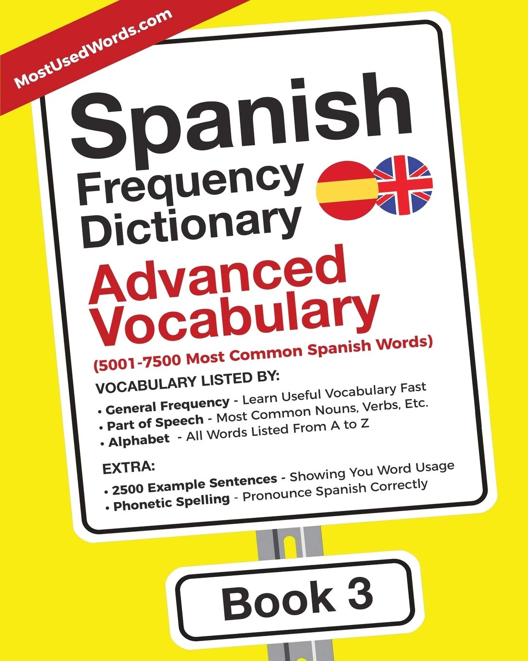 Spanish Frequency Dictionary - Advanced Vocabulary: 5001-7500 Most Common Spanish Words (Learn Spanish with the Spanish Frequency Dictionaries, Band 3) Computer Science