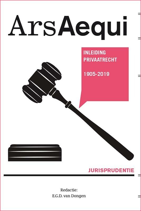 Jurisprudentie Inleiding Privaatrecht 1905-2019 book