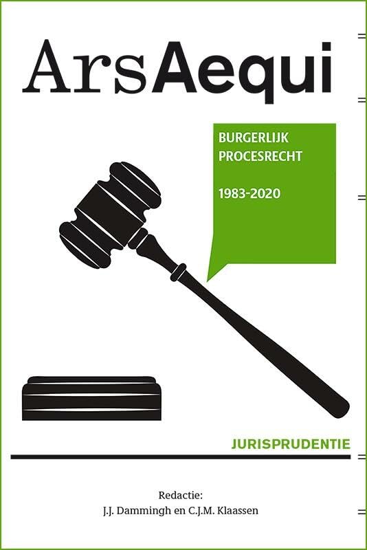 Jurisprudentie Burgerlijk Procesrecht 1983-2020 book
