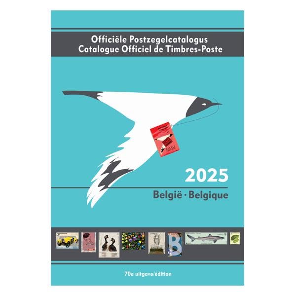 Officiële Belgische postzegelcatalogus book