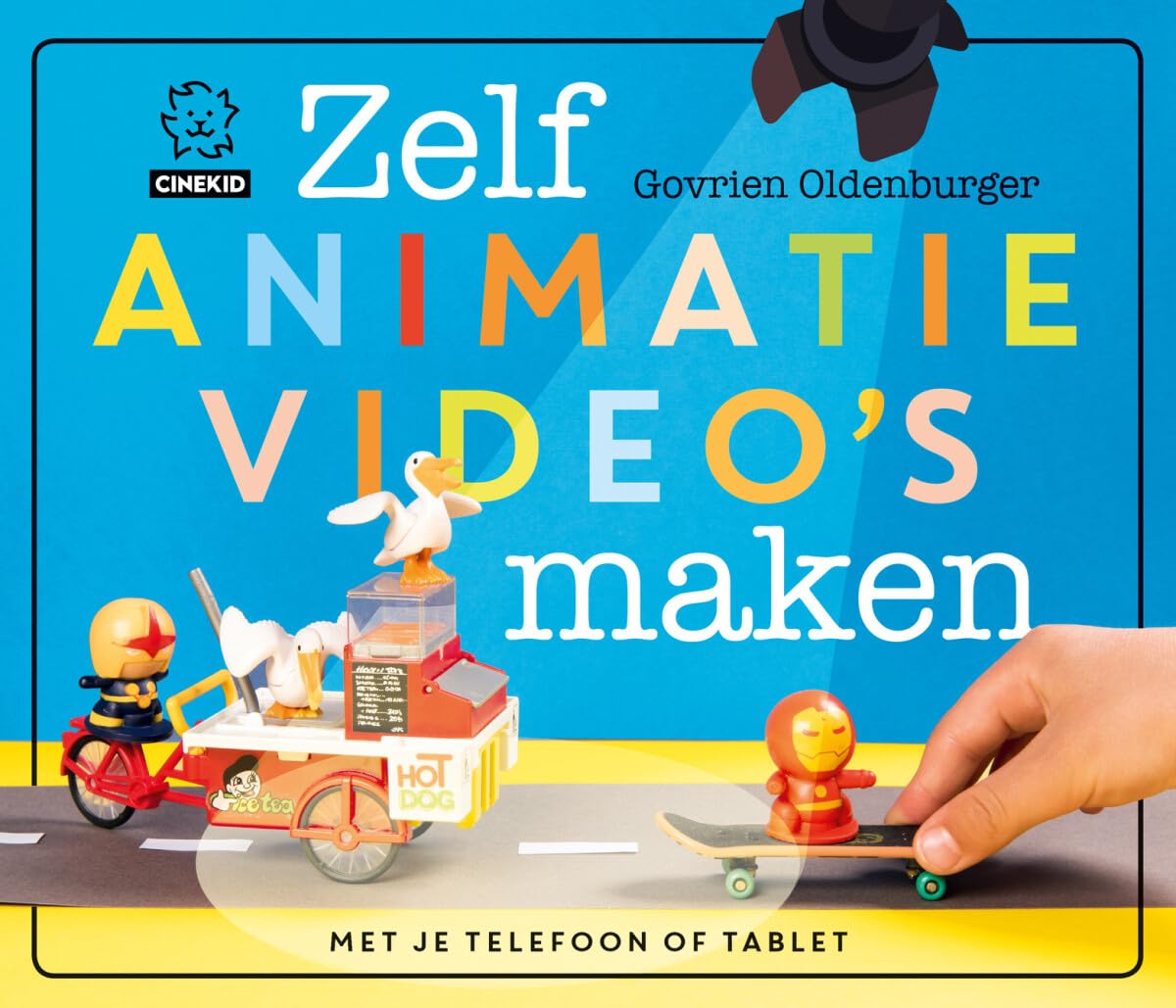 Zelf animatievideo's maken met je telefoon of tablet book