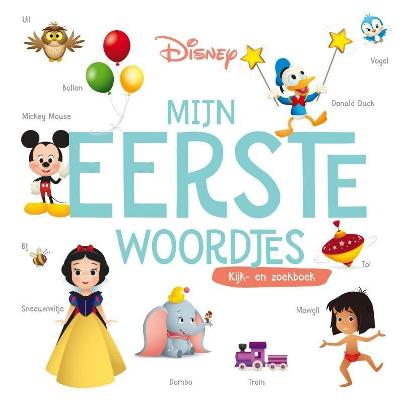 Mijn eerste woordjes met Disney: kijk- en zoekboek book