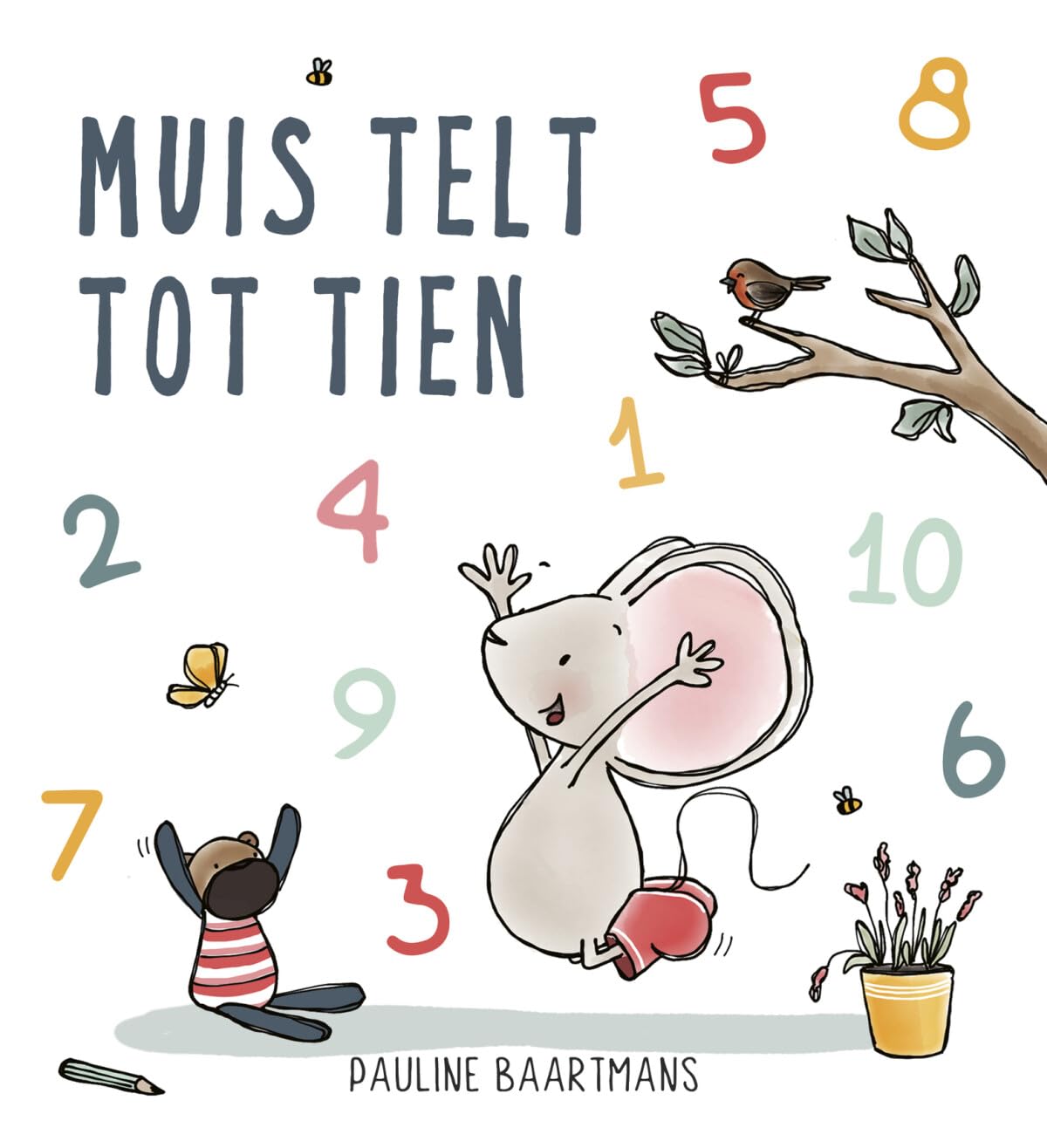 Muis telt tot tien book