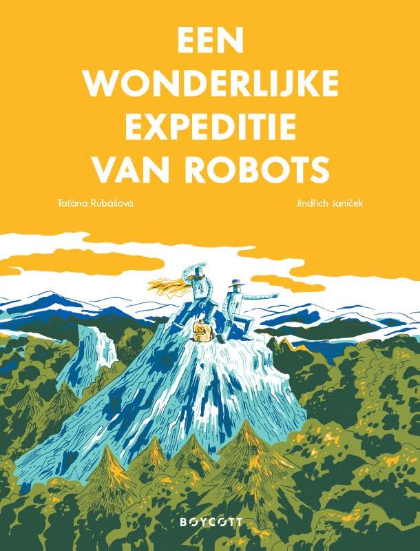 Een wonderlijke expeditie van robots Manga
