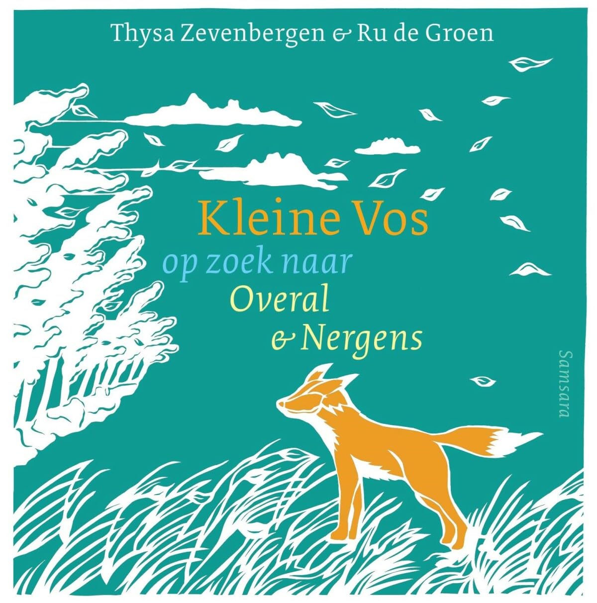 Kleine vos op zoek naar overal & nergens book