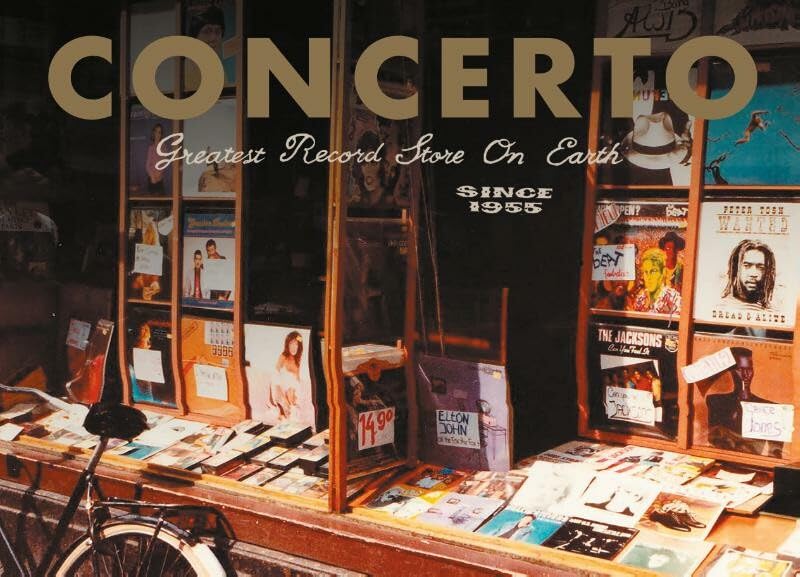 Concerto - The Greatest Record Store On Earth (fotoboek): fotoboek - the greatest record store on earth Manga