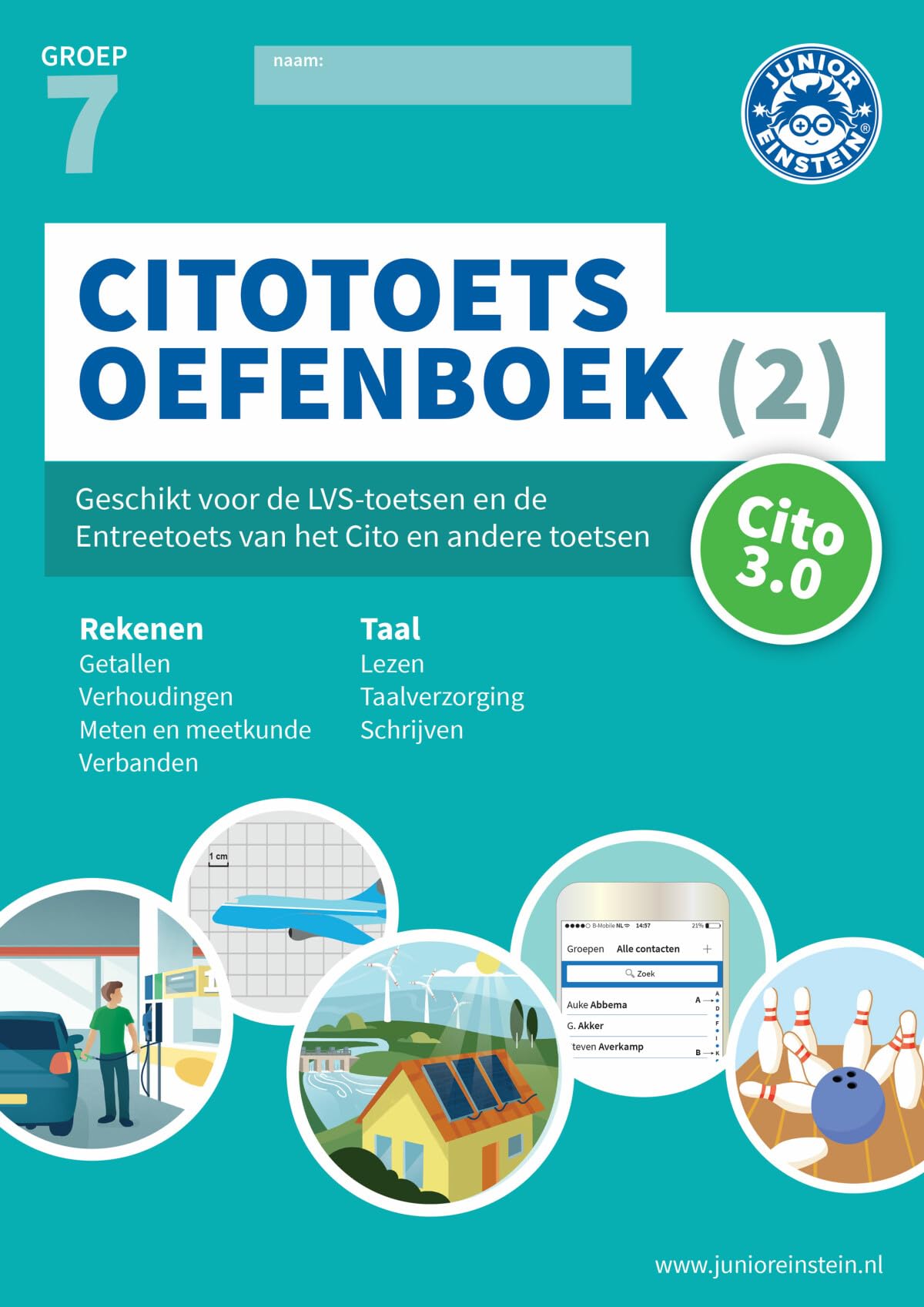 Citotoets Oefenboek Deel 2 groep 7: Geschikt voor de Entreetoets en LVS-toetsen van het Cito en andere toetsen book