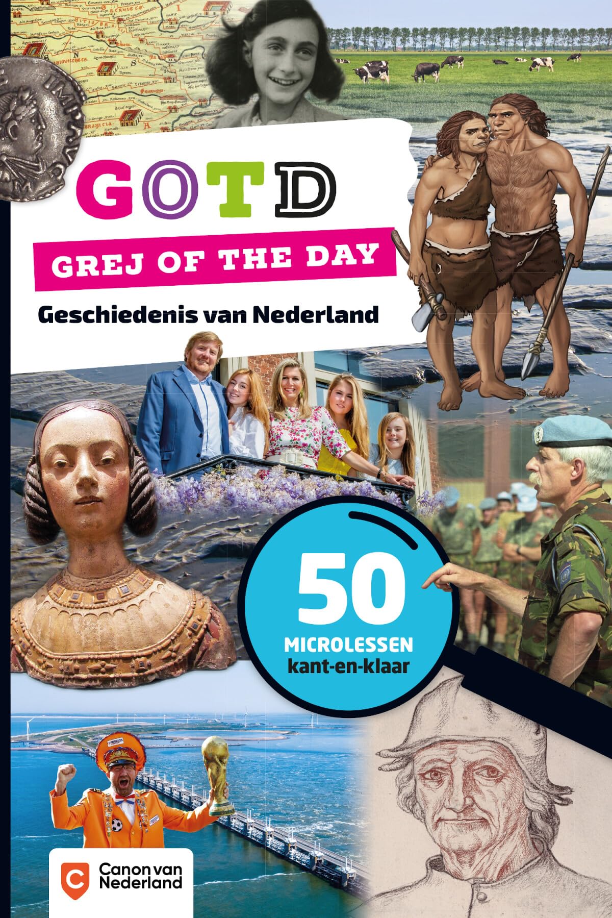 Grej of the day - Geschiedenis van Nederland: Canon van Nederland book