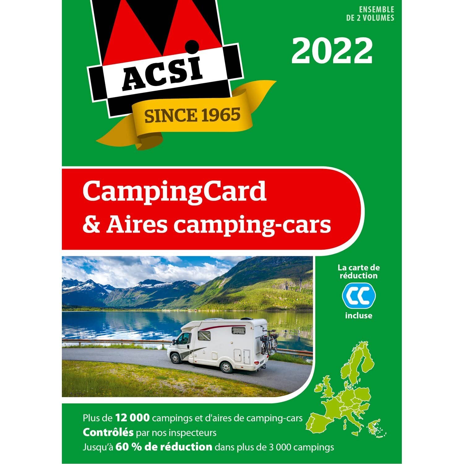 ACSI CampingCard & Aires camping-cars 2022 - Édition française Books