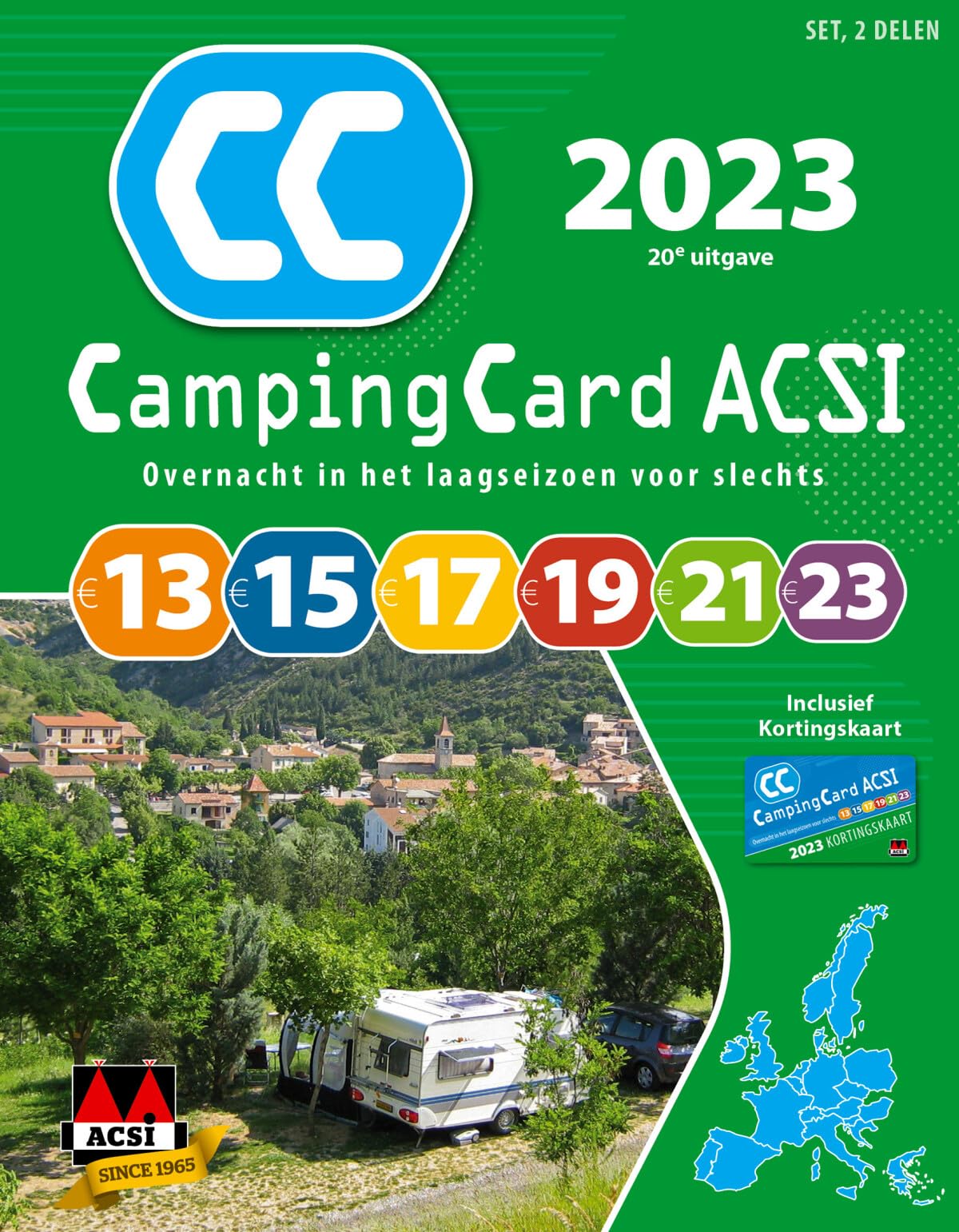 CampingCard ACSI 2023: Set 2 delen Taschenbuch – 9. Dezember 2022 (Niederländisch) Taschenbuch – 9. Dezember 2022 Leisure, Home & Garden
