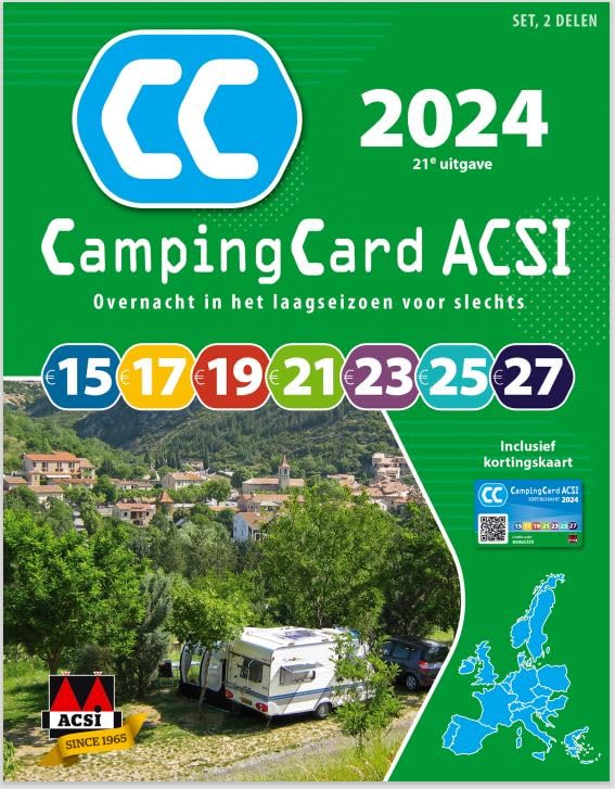 CampingCard ACSI 2024 Nederlands (ACSI Campinggids) Leisure, Home & Garden