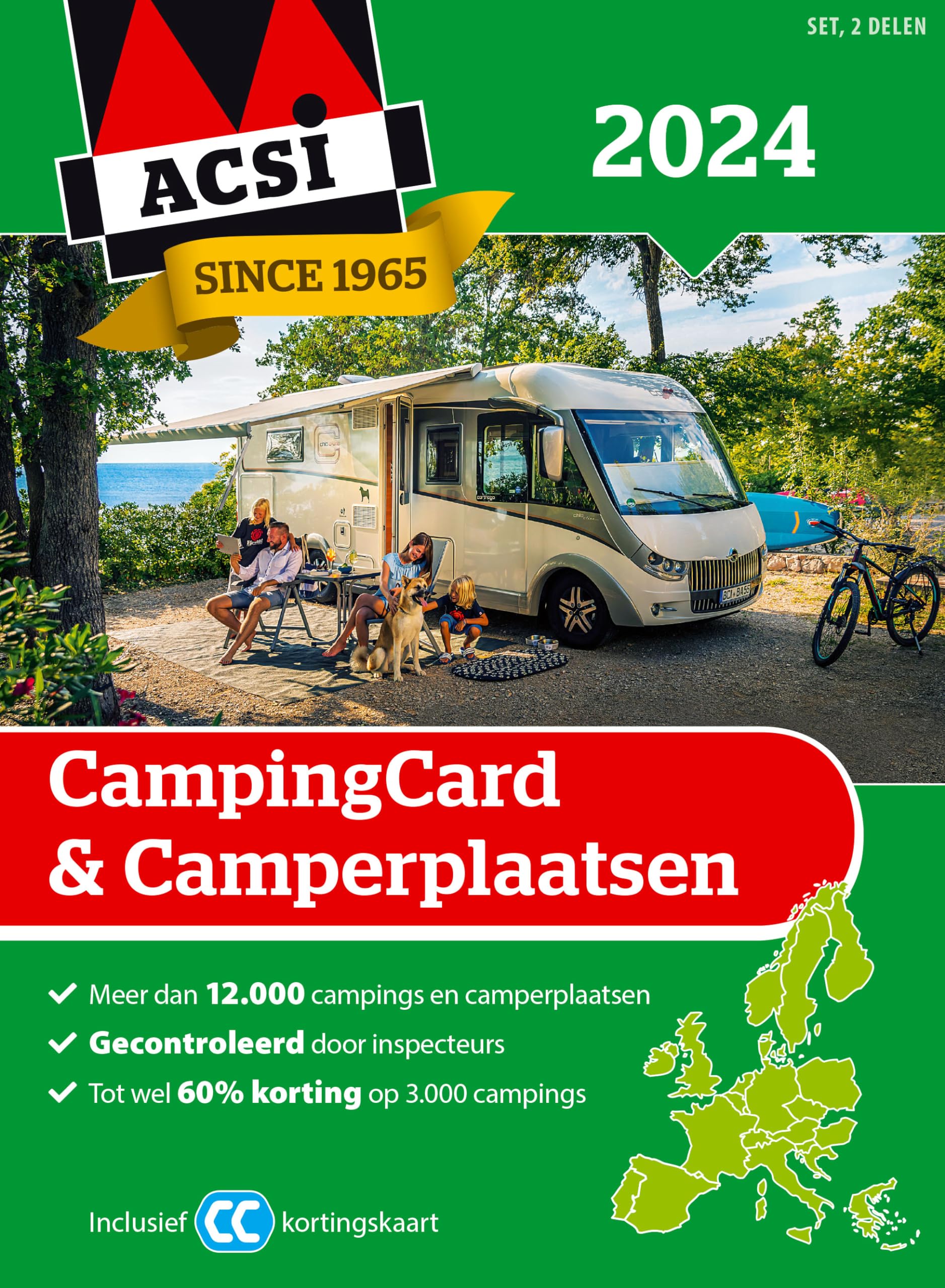 ACSI campingcard & camperplaatsen 2024 (ACSI Campinggids) Leisure, Home & Garden