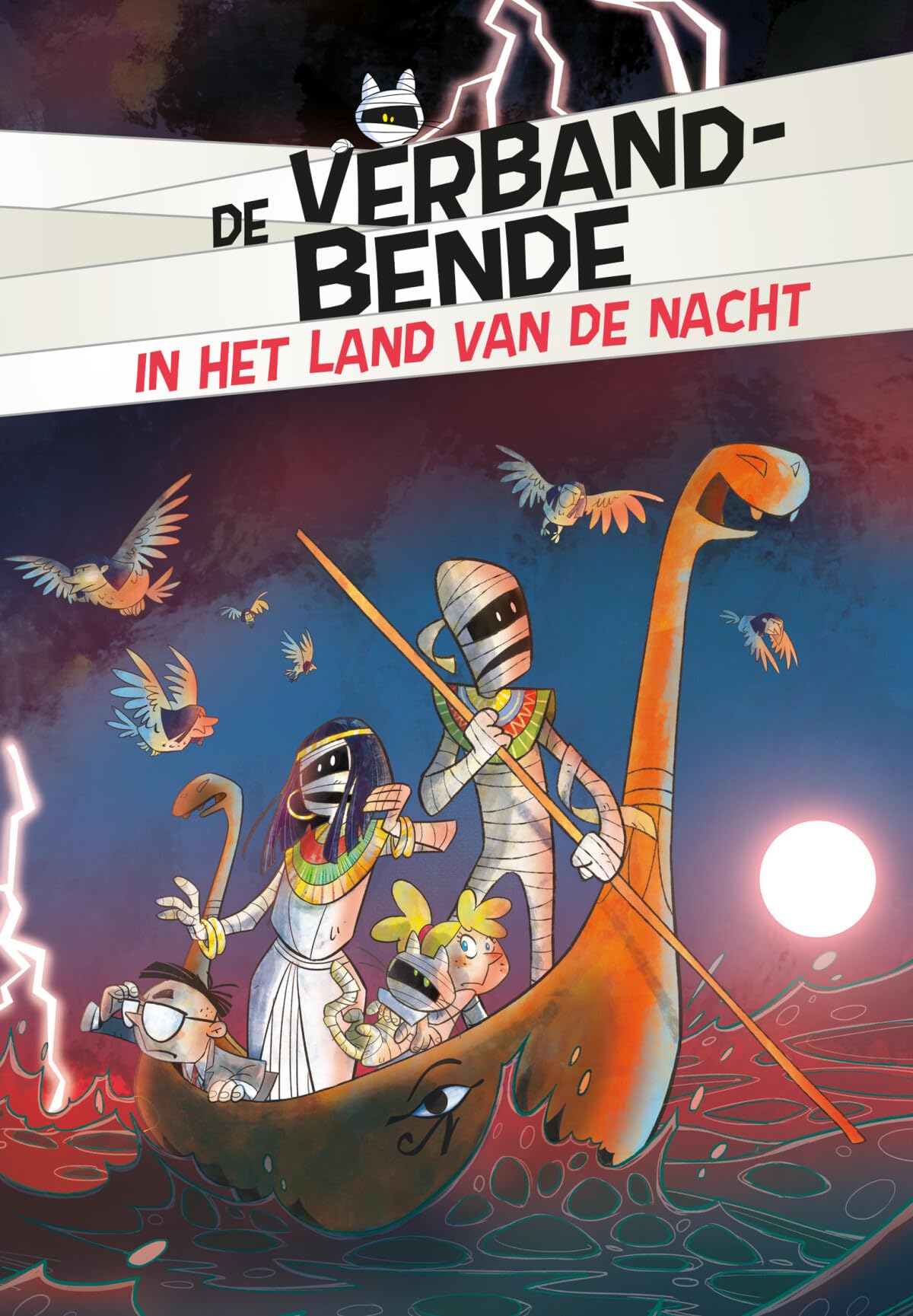 De verbandbende in het land van de nacht book