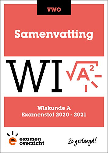 Samenvatting Wiskunde A VWO 2020-2021 book