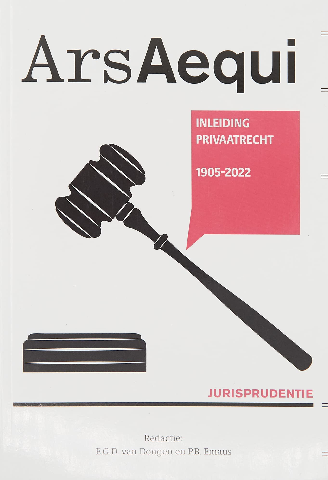 Jurisprudentie Inleiding privaatrecht 1905-2022 book