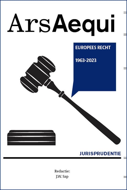 Jurisprudentie Europees recht 1963-2023 book