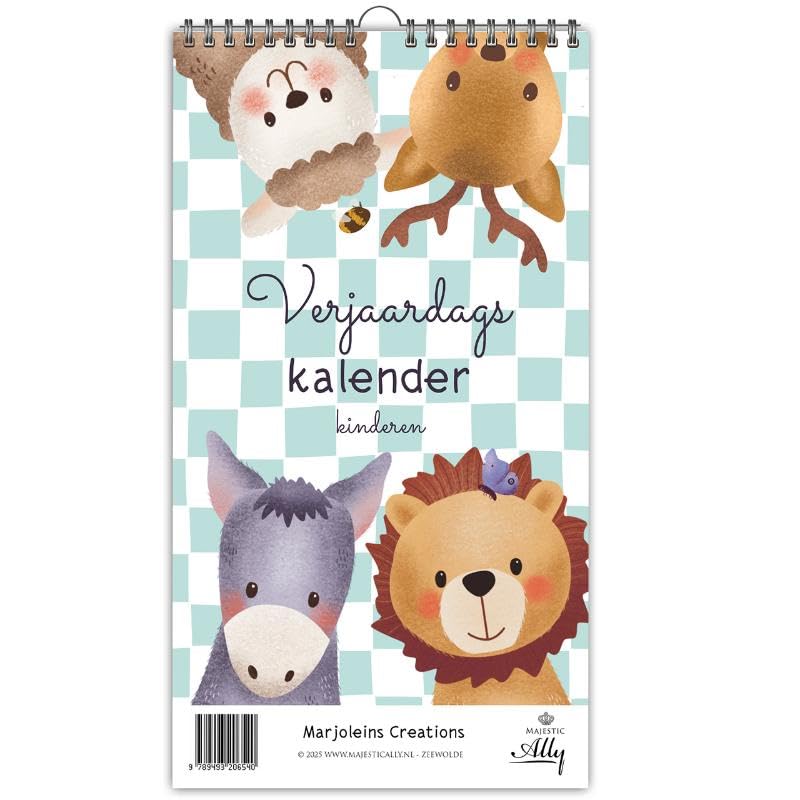 Verjaardagskalender kinderen Marjoleins Creations Calendars