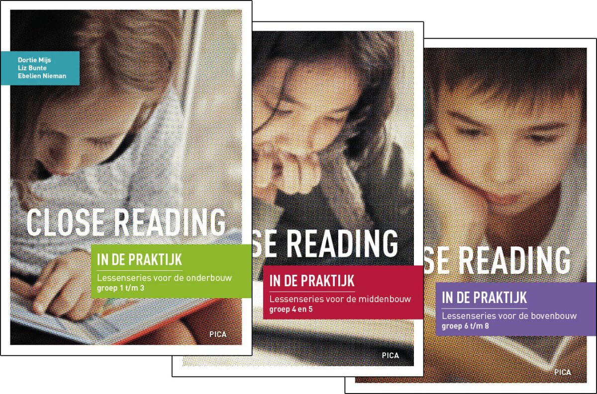 Close Reading in de praktijk, SET VAN 3: Lessenseries voor de onder-, midden- en bovenbouw Education & Training