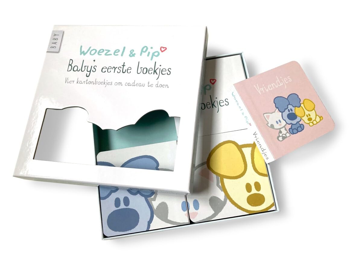 Baby's eerste boekjes: Vier kartonboekjes om cadeau te doen book