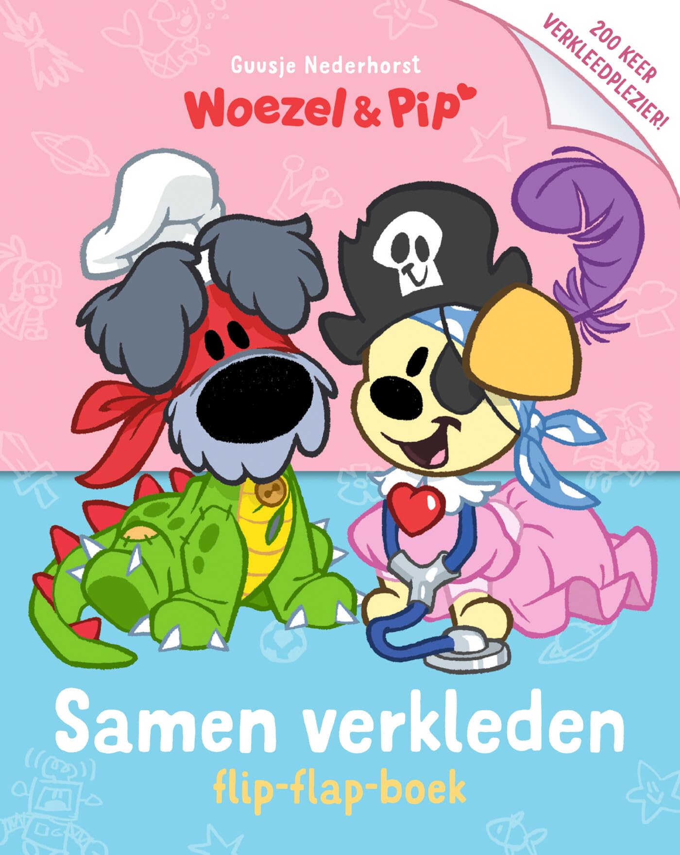 Samen verkleden: flip-flap-boek book