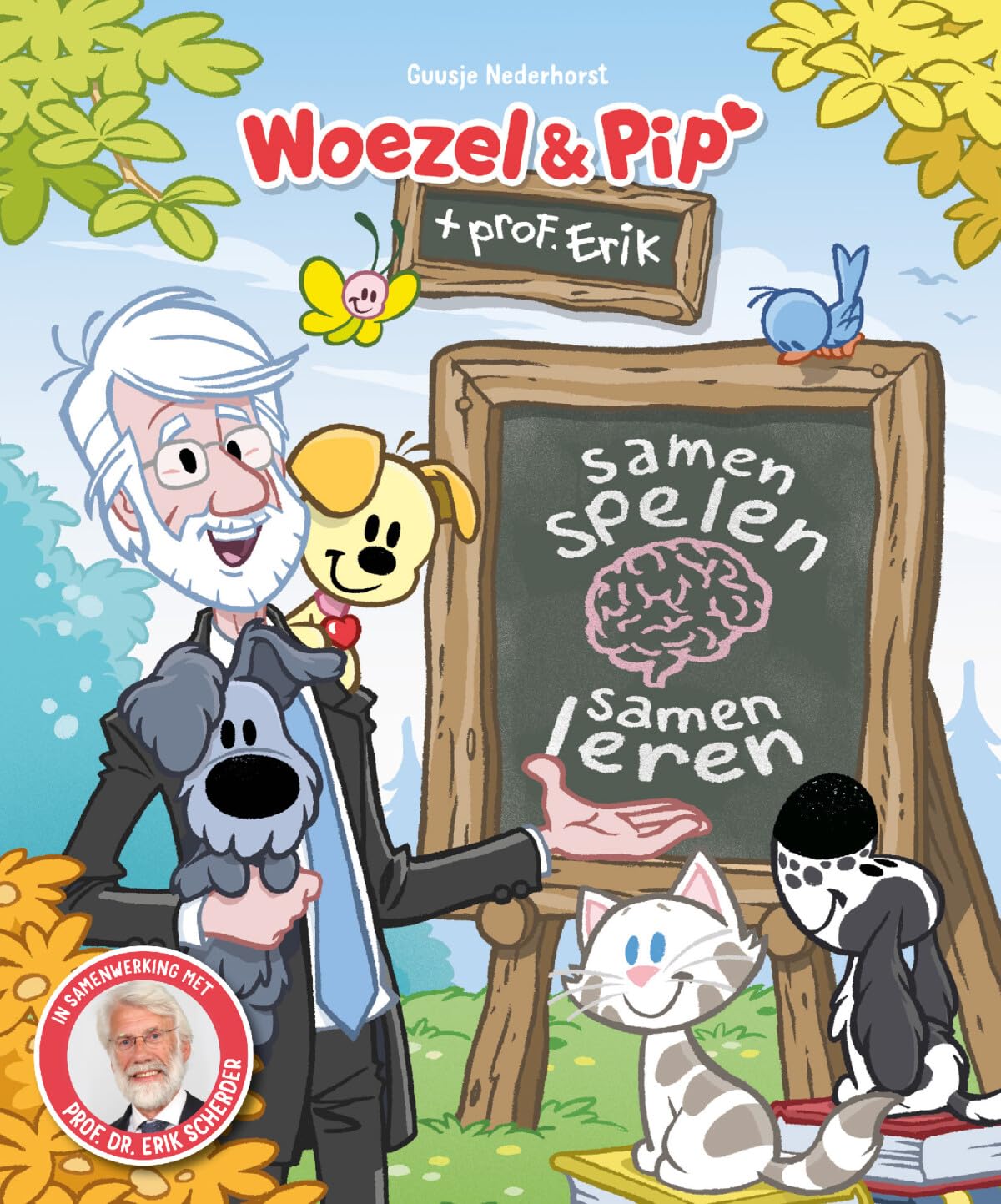 Woezel & Pip en prof. Erik: samen spelen, samen leren book