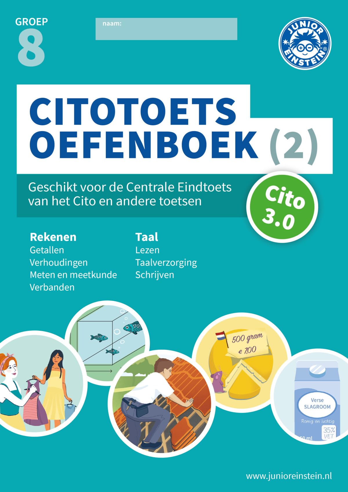 Citotoets Oefenboek (2): Geschikt voor de Centrale Eindtoets van het Cito en andere toetsen groep 8 book
