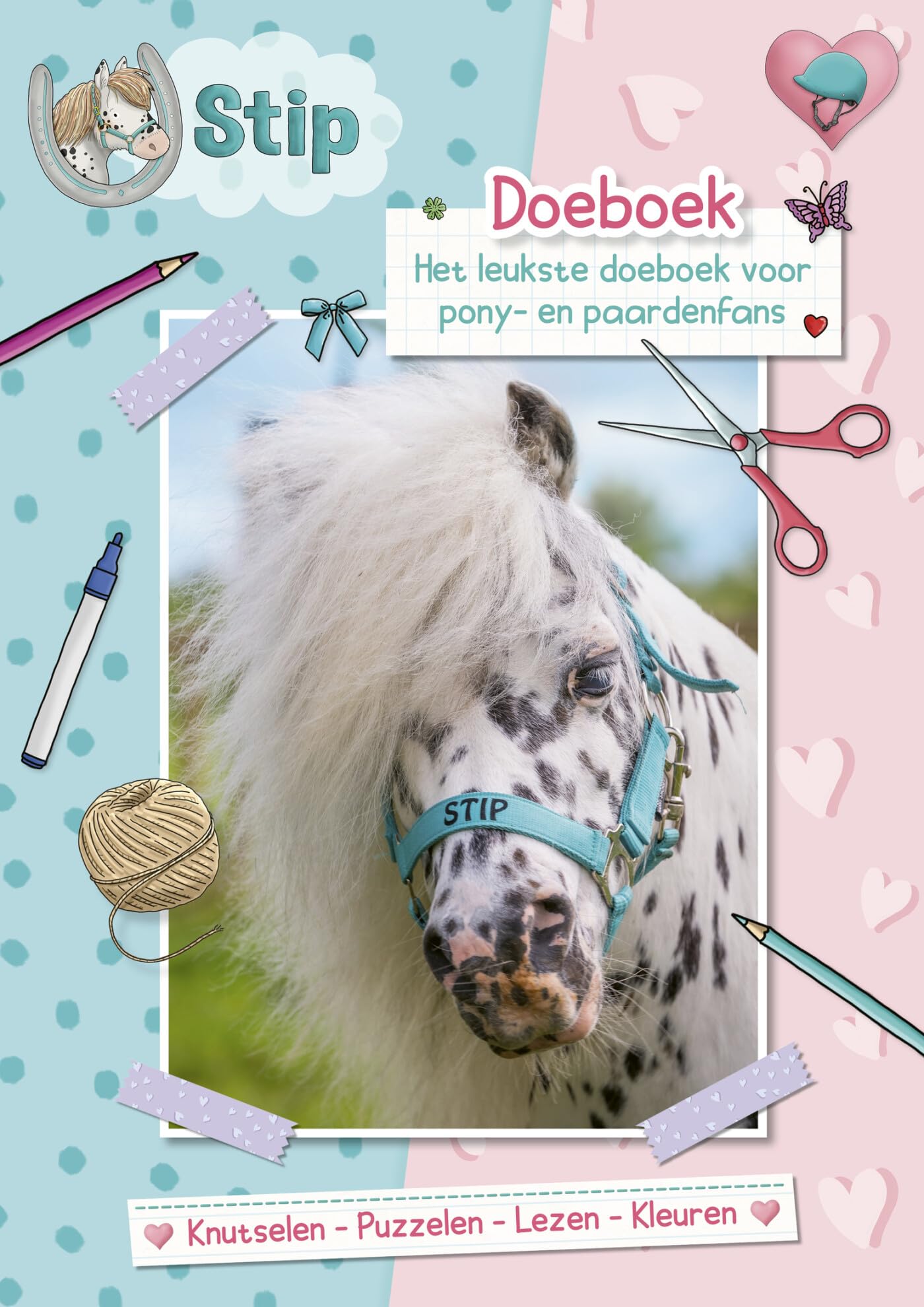 Stip - Doeboek: Knutselen - Puzzelen - Lezen - Kleuren book