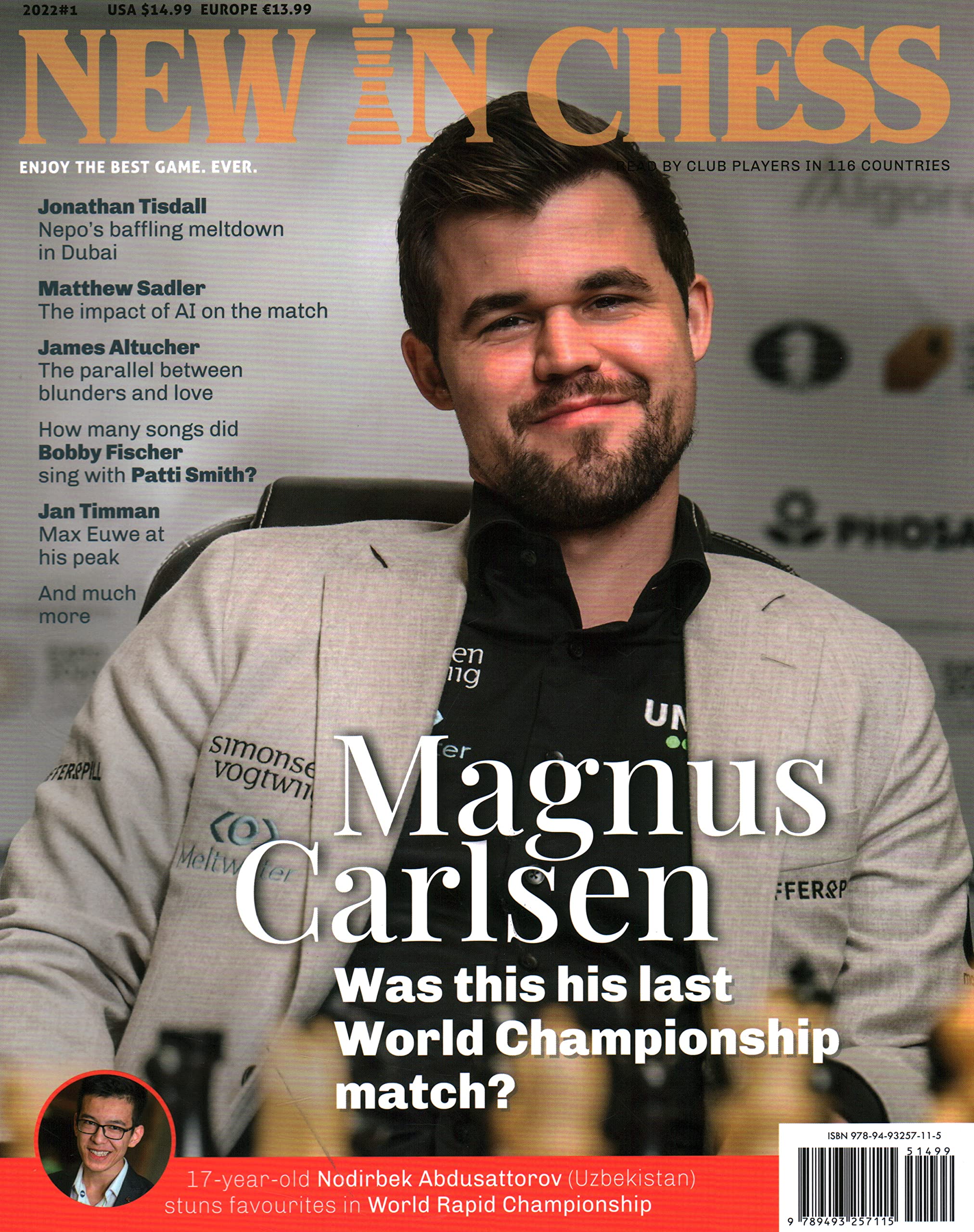 New in Chess Magazine 2022: The World's Premier Chess Magazine Read by Club Players in 116 Countries (New in Chess Magazine, 1) Leisure & Fun