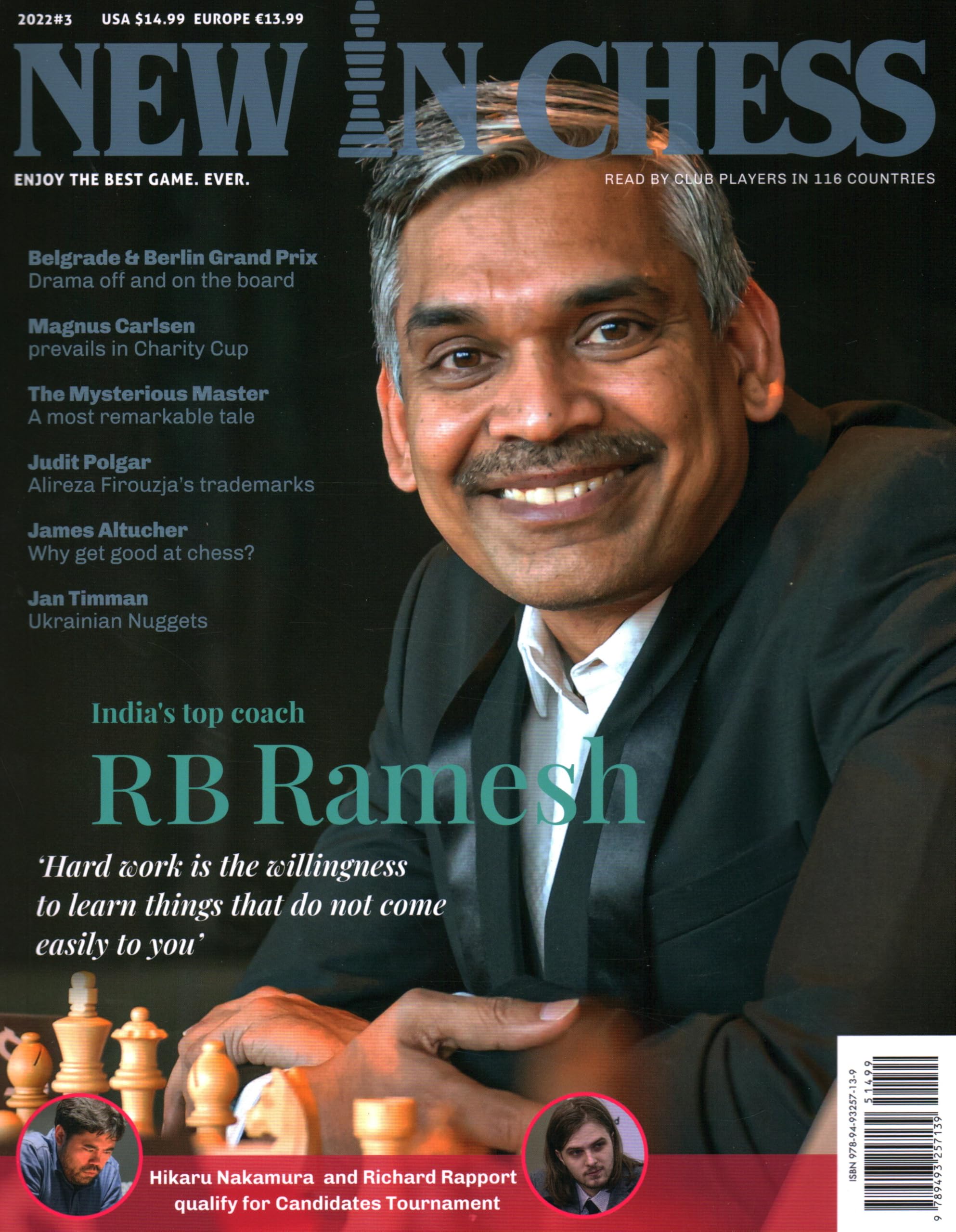 New in Chess Magazine 2022: The World's Premier Chess Magazine Read by Club Players in 116 Countries (New in Chess Magazine, 3) Leisure & Fun