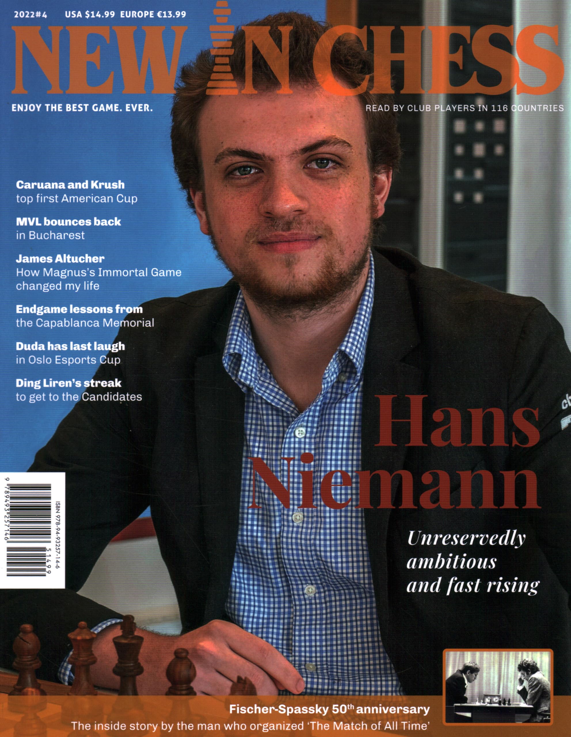 New in Chess Magazine 2022: The World's Premier Chess Magazine Read by Club Players in 116 Countries (New in Chess Magazine, 4) Leisure & Fun