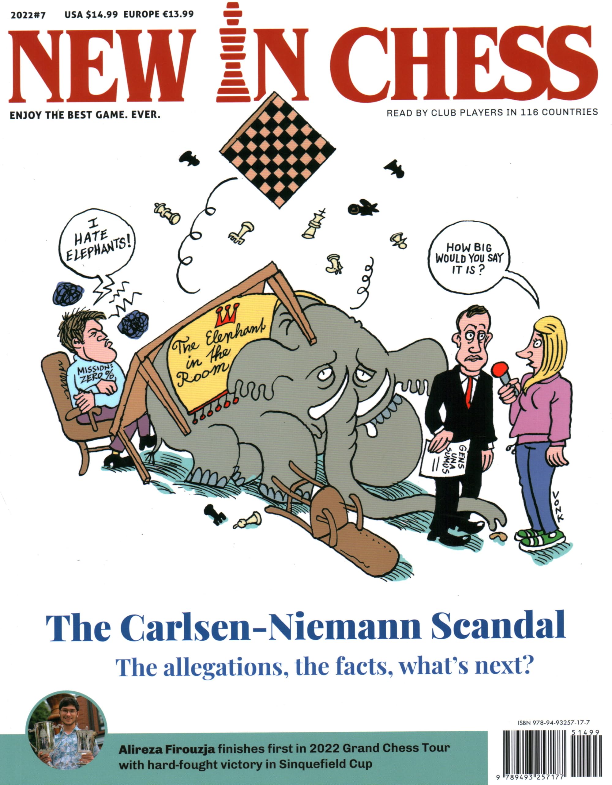 New in Chess Magazine 2022: The World's Premier Chess Magazine Read by Club Players in 116 Countries (New in Chess Magazine, 7) Leisure & Fun