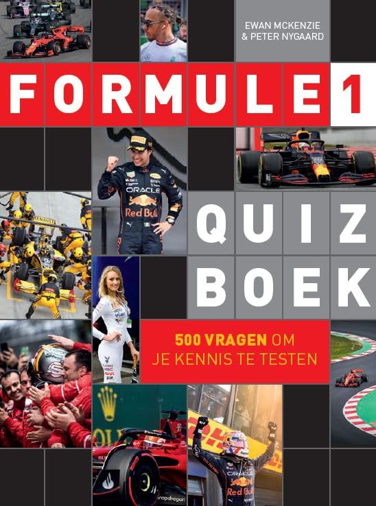 Formule 1 Quiz boek: 500 vragen om je F1 kennis te testen book