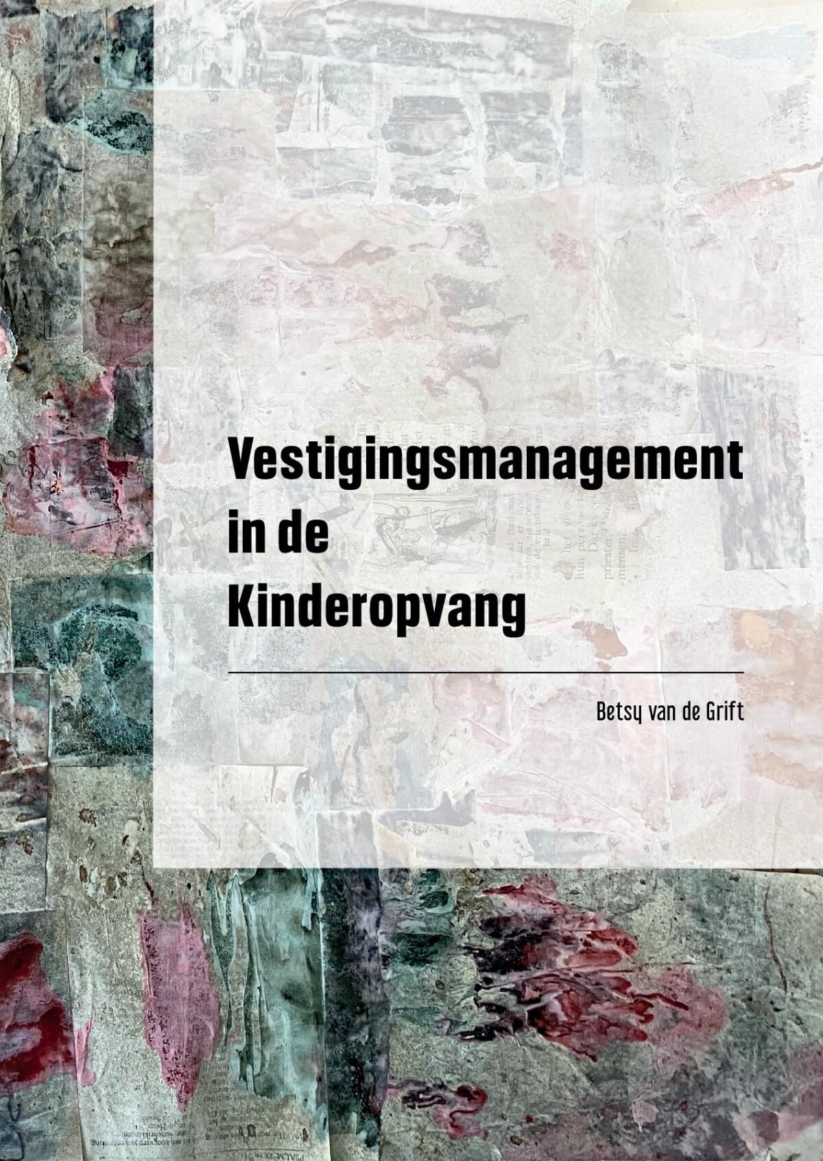 Vestigingsmanagement in de Kinderopvang: Geschikte persoonlijkheid of effectieve shopmanager? book