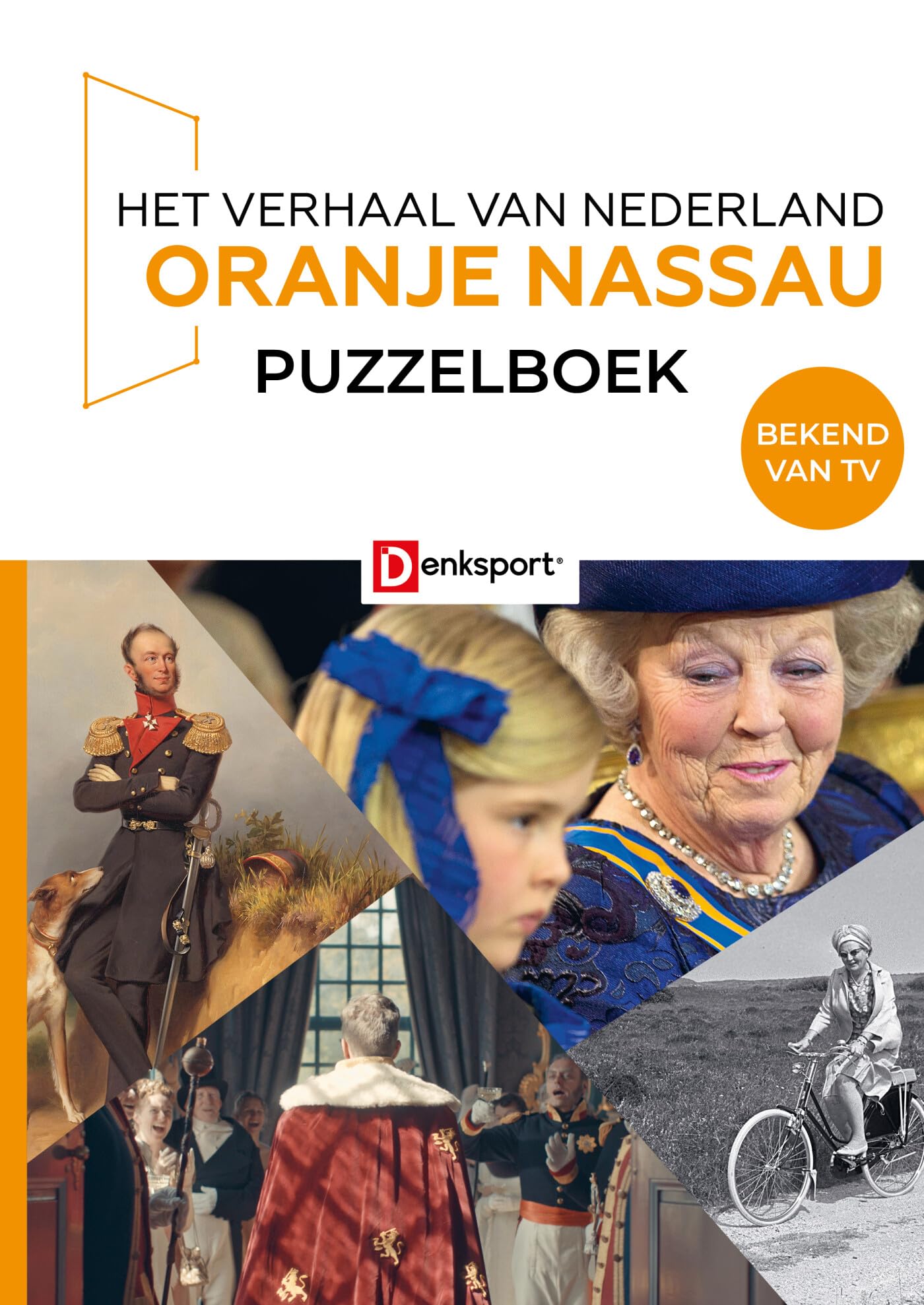 Het Verhaal van Nederland Oranje Nassau puzzelboek book