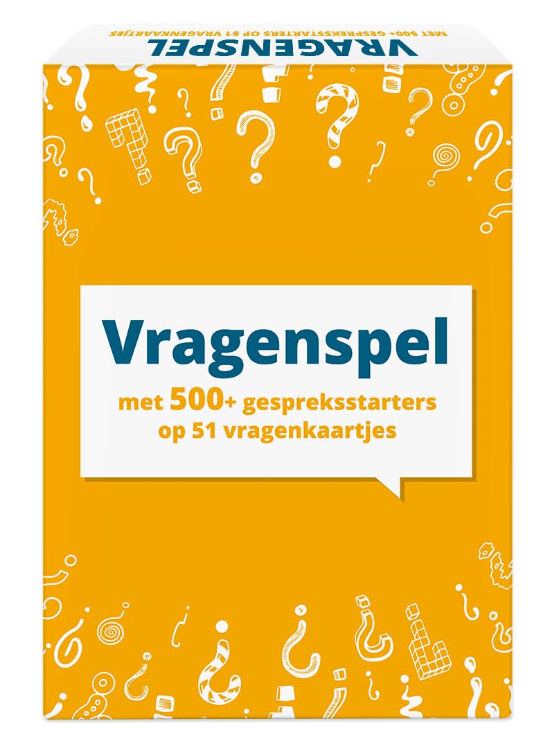 Vragenspel: met 500+ gespreksstarters op 51 vragenkaartjes book