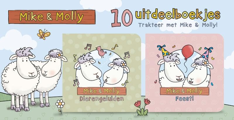Mike & Molly - uitdeelboekjes: Trakteer met Mike & Molly! book