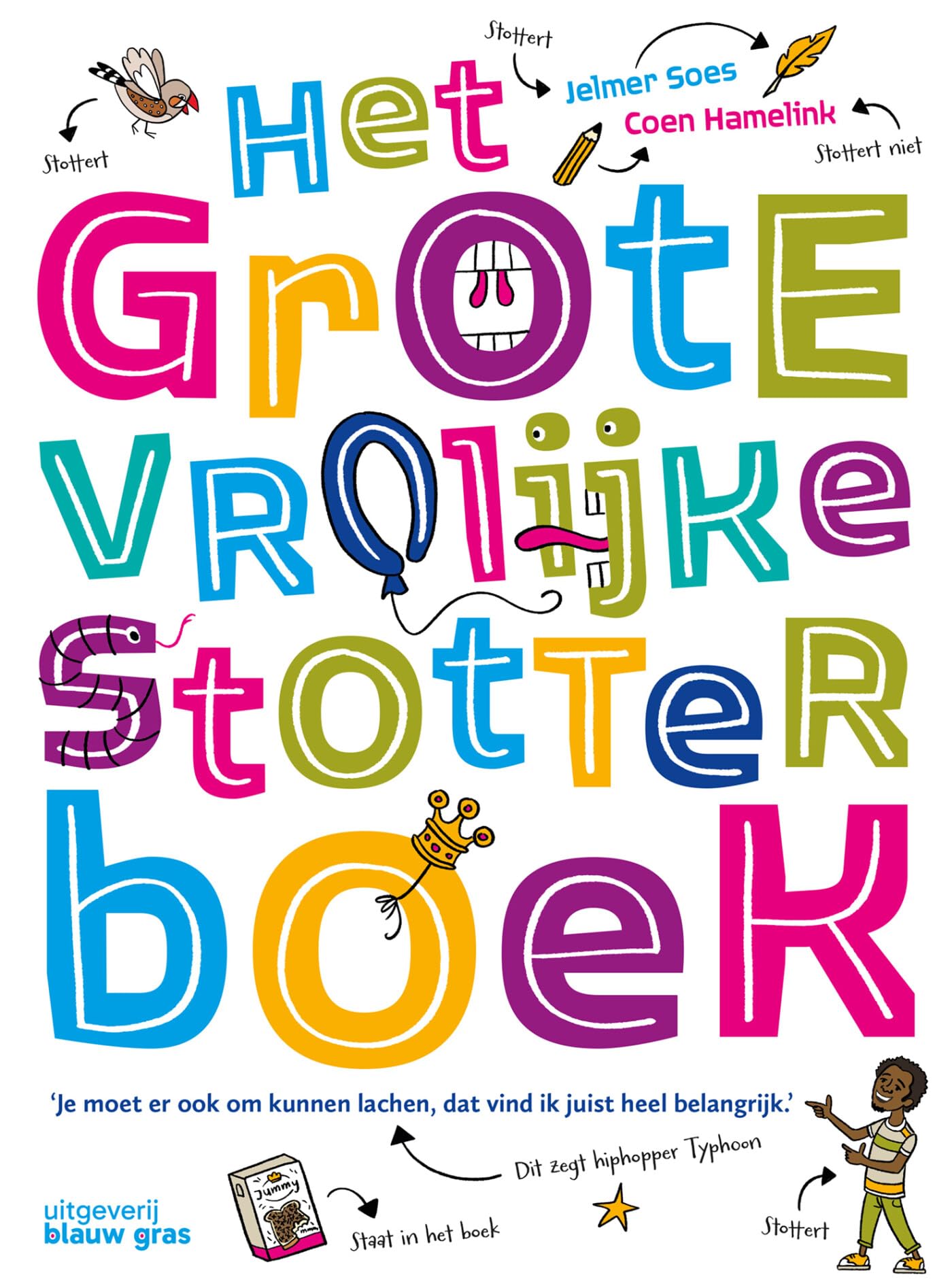 Het grote vrolijke stotterboek book