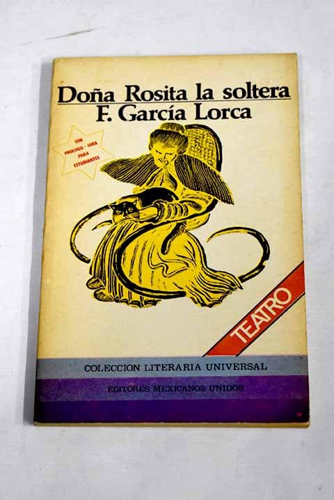 Dona Rosita La Soltera - 113 - Books
