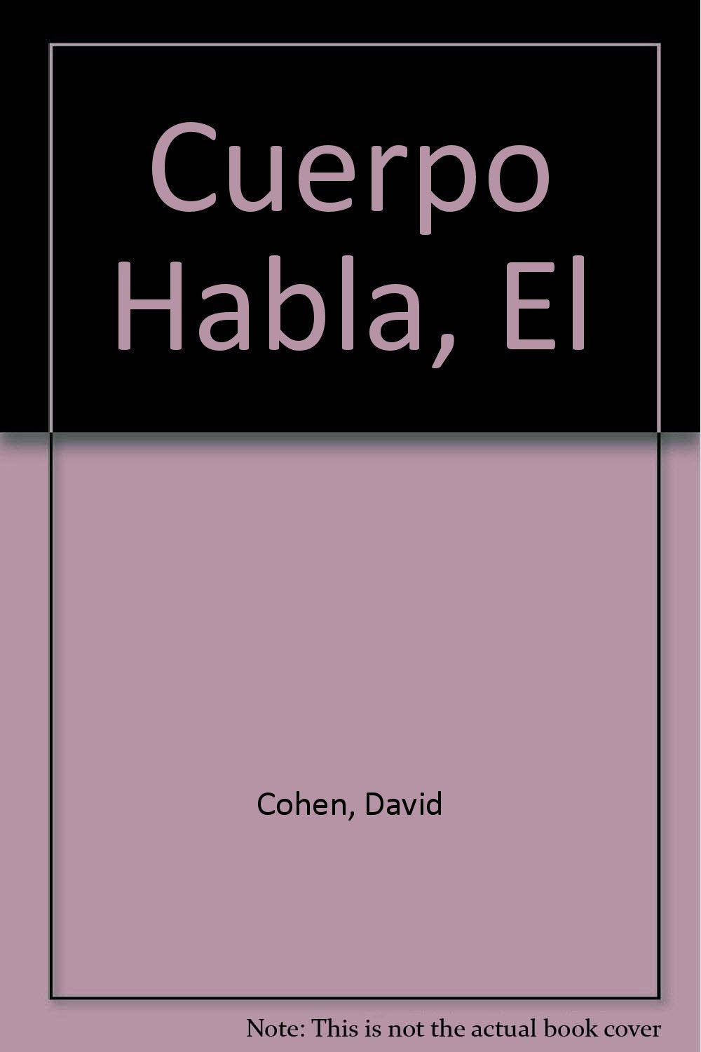 Product Image: Cuerpo Habla, El