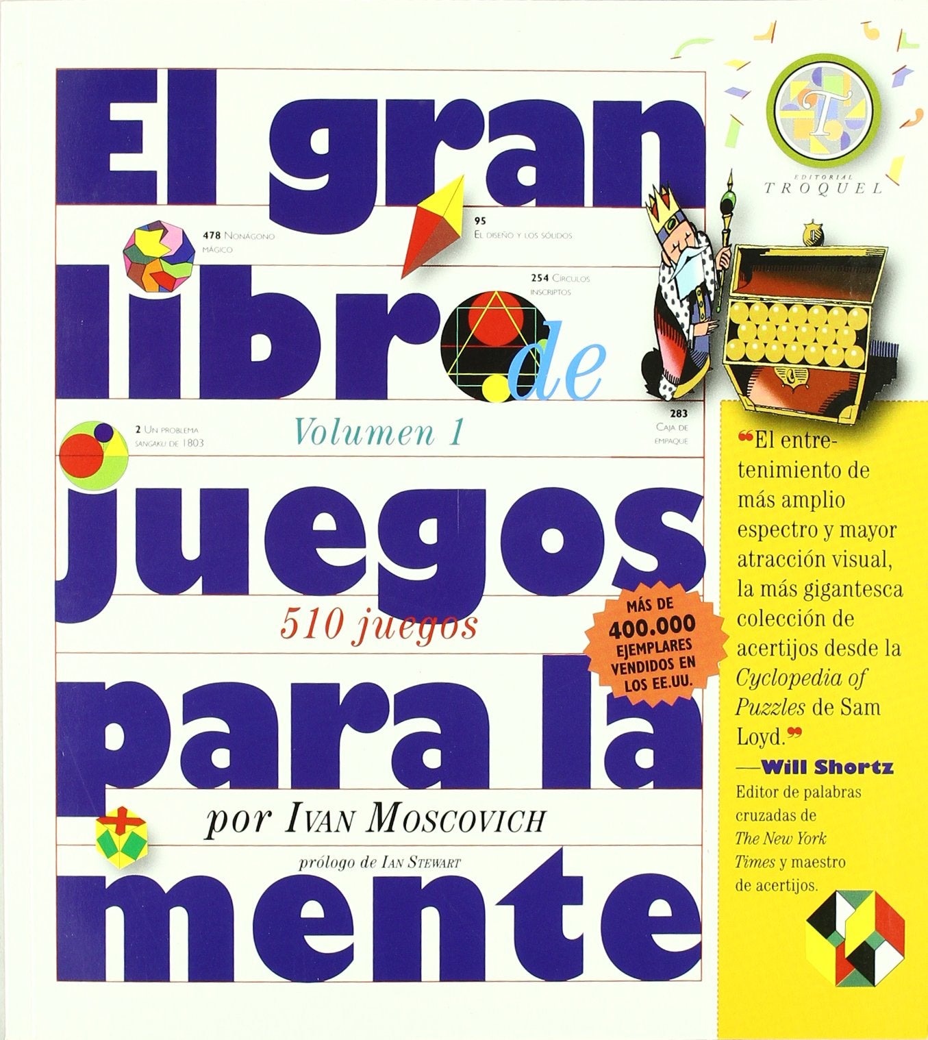 El gran libro de juegos para la mente. 510 Juegos - Volúmen 1 Learning & Reference