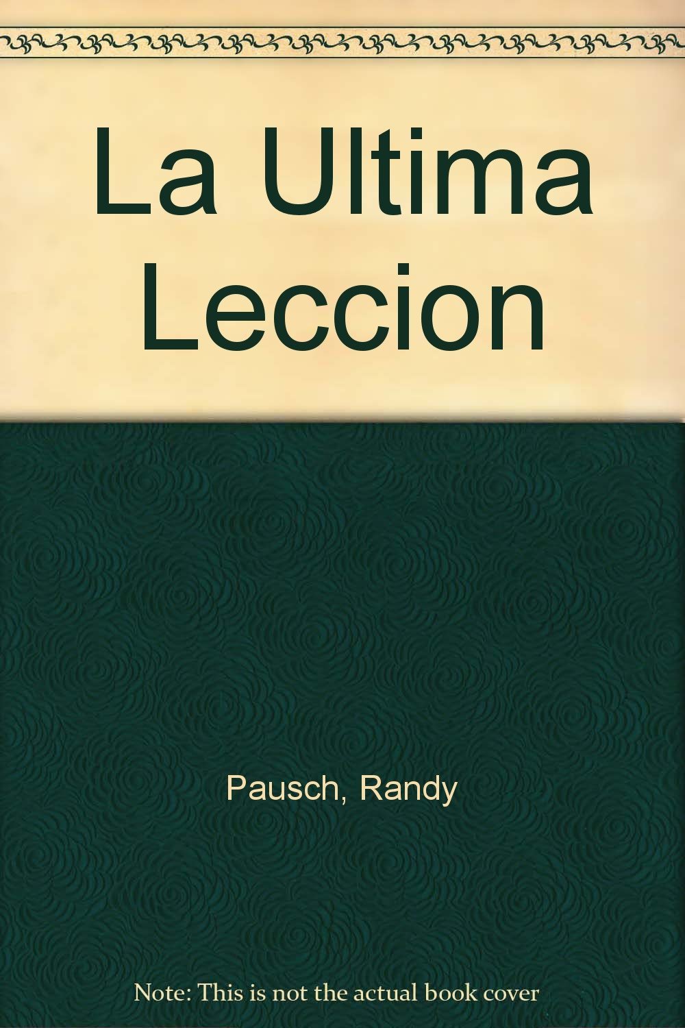 Product Image: La Ultima Lección